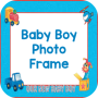 Cadre photo bébé garçon icon