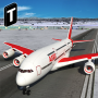 Snow Cargo Jet Landing 3D