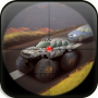 Atirador de trânsito: atirador de carro 3d icon