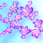 Açafrão flor colorido à deriva icon