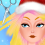 Hair Salon Christmas Party icon
