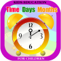 Learn Clock,Day & Month - Kids