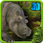 Wild Hippo Attack 3D Simulator