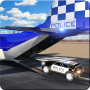 Carro de transporte de avião de polícia icon
