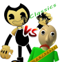 Baldis Basic vs Bendy in Minigames 2