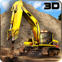 Construction Drilling Crane 3D