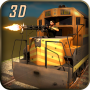 Gunship Battle Bullet Train 3D