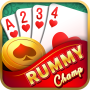 Rummy Champ - Cartas de pôquer e jogo indiano Rummy icon