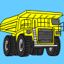 Veículos, carros, caminhões para colorir por TheColor.com icon