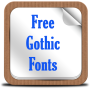 Polices gothiques gratuites icon