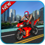 Super Fast Speedy Motorcycle Rider