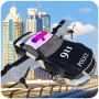 Police Flying Cop Car Driving 3D