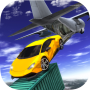 Skydiving Car Racer-Impossible Car Stunts Games 3D