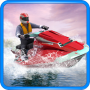 Jet Ski Racing Simulator 3D: Barco a motor de água icon