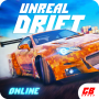 Corrida de carros on-line derreal irreal icon