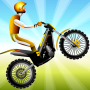 Moto Race -- physical dirt motorcycle racing game