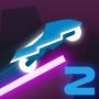 Rider Worlds - Neon Bike Races icon