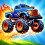 Monster Truck Kids Car Games icon