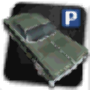 Estacionamento clássico militar icon