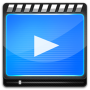 Lecteur vidéo MP4 simple icon