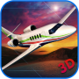 Avião de Turismo Flight Simulator Piloto 2017 3D icon