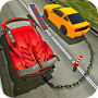 Chained Cars Traffic Racer Chain Break Stunt Game