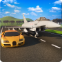 Jet Plane Vs Car 3D: Euro Mile Racing Games Free