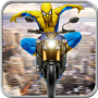 Spider Traffic Rider - Superhero Bike Racing 2018