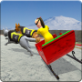 Corrida de cães de trenó para crianças: OffRoad Snow Dogs Race 3D icon