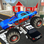 Monster Truck Racing - Cop Car city police Chase