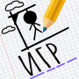 Hangman in Russian language icon