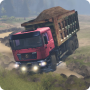 Truck Driver Operation Sand Transporter