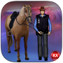 Police Horse Chase: Crime City