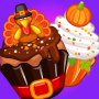 Thanksgiving Cupcakes-free cooking games