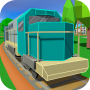 Pixel Train Driving Simulator