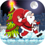 Santa Claus Christmas Runner