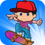 Freestyle de skate e corredor de corrida runbot icon
