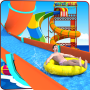 Slide de água aventura real passeio 3d: corrida de corrida icon