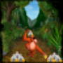 Herói da selva pular e correr icon
