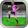 Women Football Juggler