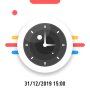 Câmera Mobile Finance Timestamp: Adicionar DateTime icon