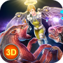 Flying Angel Hero Fighting Simulator 3D