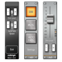 Widget Volume AudioBar Media icon