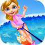 Summer Splash Beach Girl Salon