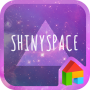 Tema do lançador de linha de Shinyspace icon
