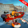 Flood Rescue Speed Boat Simulator : Lifeguard Help