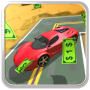 Corrida de carros em ziguezague icon