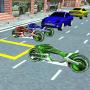 Futuristic Bike Parking 3D Racing Stunt Simulator