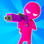 Paintman 3D - Jeu de tir Stickman icon