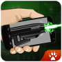 Laser weapons shot simulator